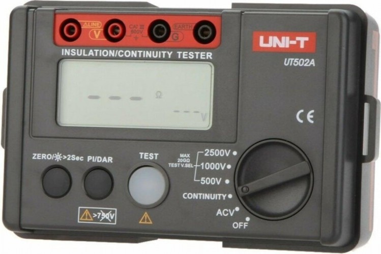 Измеритель сопротивления изоляции UNI-T UT502A 13-0044 - изображение 2