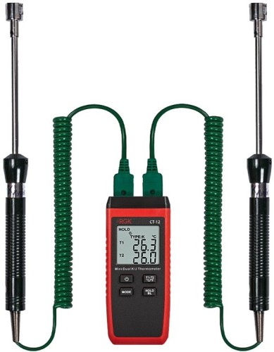 Измеритель температуры RGK CT-12+2шт TR-10S контактный 779937 - изображение 2