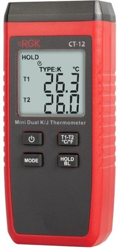 Измеритель температуры RGK CT-12 + поверка контактный  778657 - изображение 2