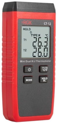 Измеритель температуры RGK CT-12+TR-10A с поверкой контактный  779876 - изображение 4