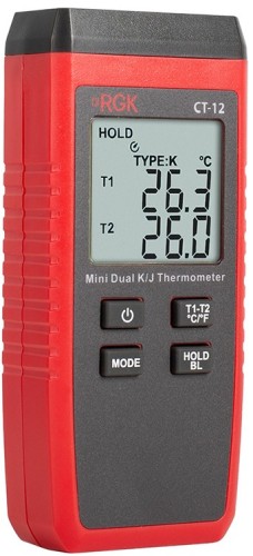Измеритель температуры RGK CT-12+TR-10A+TR-10S контактный  779838