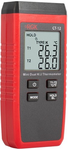 Измеритель температуры RGK CT-12+2шт TR-10S контактный 779937 - изображение 3