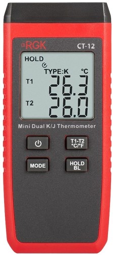 Измеритель температуры RGK CT-12+2шт TR-10S контактный 779937 - изображение 4