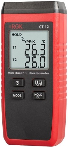 Измеритель температуры RGK CT-12+2шт TR-10S с поверкой контактный  779951