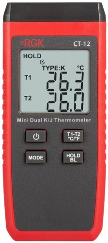 Измеритель температуры RGK CT-12+2шт TR-10S с поверкой контактный  779951 - изображение 4