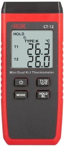 Измеритель температуры RGK CT-12 + поверка контактный  778657