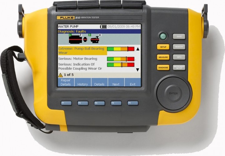 Измеритель вибрации Fluke 810 3542635