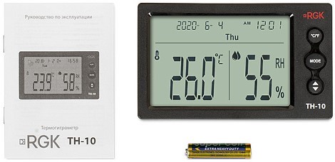 Измеритель влажности RGK TH-10 776356 - изображение 5