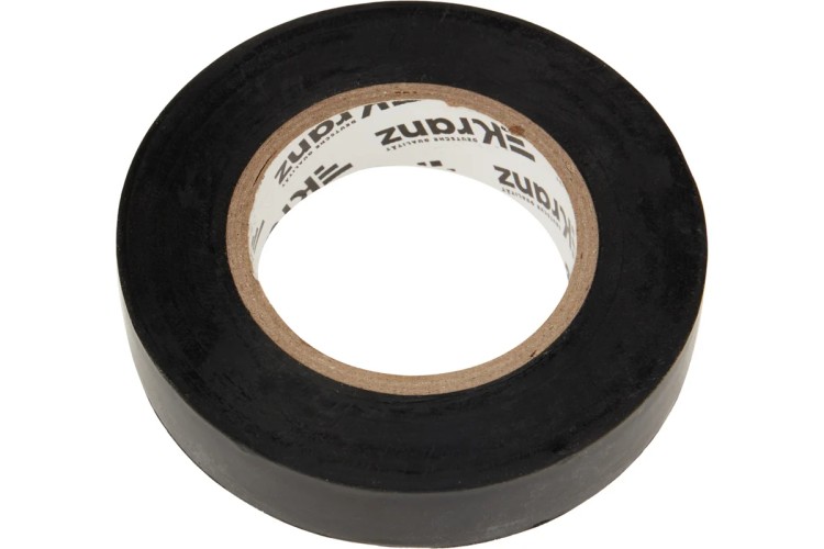 Изолента Kranz KR-09-2106 ПВХ 15 мм х25 м, черная - изображение 2