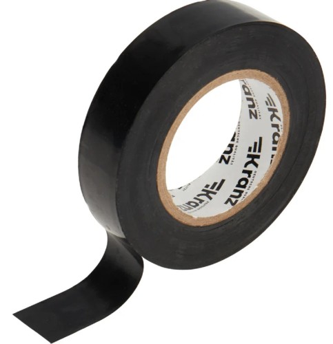 Изолента Kranz KR-09-2206 ПВХ 19 мм х25 м, черная