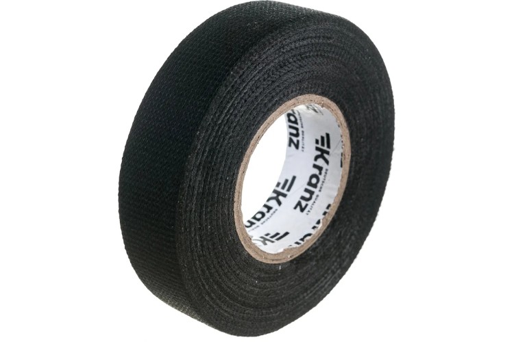 Изолента Kranz KR-09-2906 автомобильная ФЛИС 19 мм х15 мх0,3 мм - изображение 2