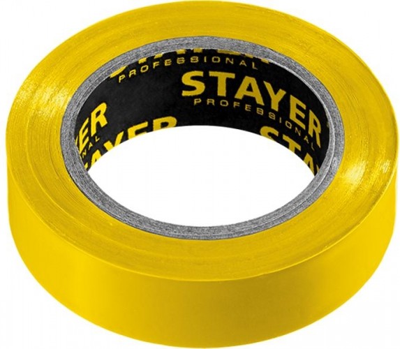 Изолента STAYER Protect-10 пвх, не поддерживает горение, 10м (0,13х15 мм), же 12291-Y_z01
