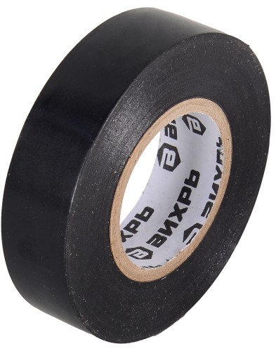 Изолента ВИХРЬ 19мм х 20м черный 73/3/3/3 - изображение 3