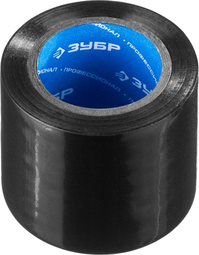 Изолента ЗУБР Х-50 черная ПВХ пвх, не поддерживает горение, 50ммх10м (160 мкм), 1237-2