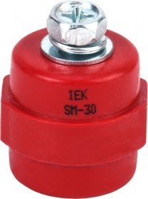 Изолятор силовой с болтом  IEK SM30 (M8) YIS11-30-08-B
