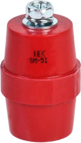 Изолятор силовой с болтом  IEK SM51 (M8) YIS11-51-15-B