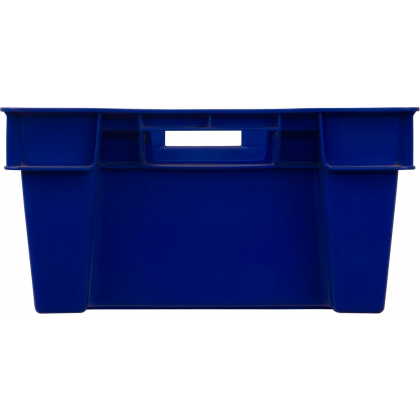 Ящик 600х400х200 мм сплошной, мясо-молочный, ПЭНД [м/м 2.1(2)] - изображение 2