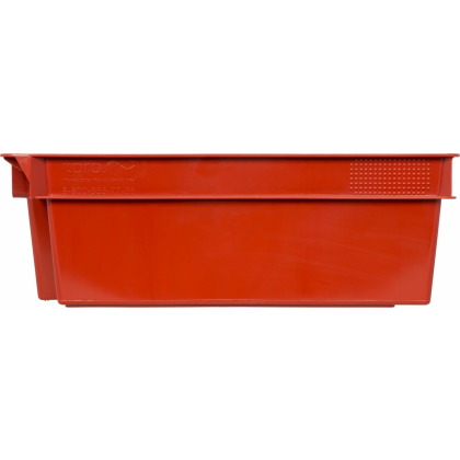 Ящик 600х400х200 мм сплошной, мясо-молочный, ПЭНД [м/м 2.1(2)] - изображение 5