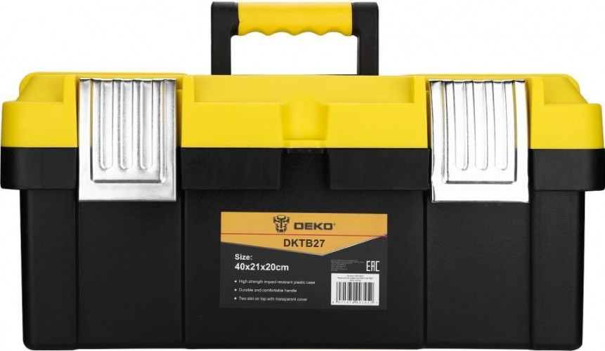 Ящик для инструмента DEKO DKTB27 (40х21х20см) 065-0832 - изображение 2
