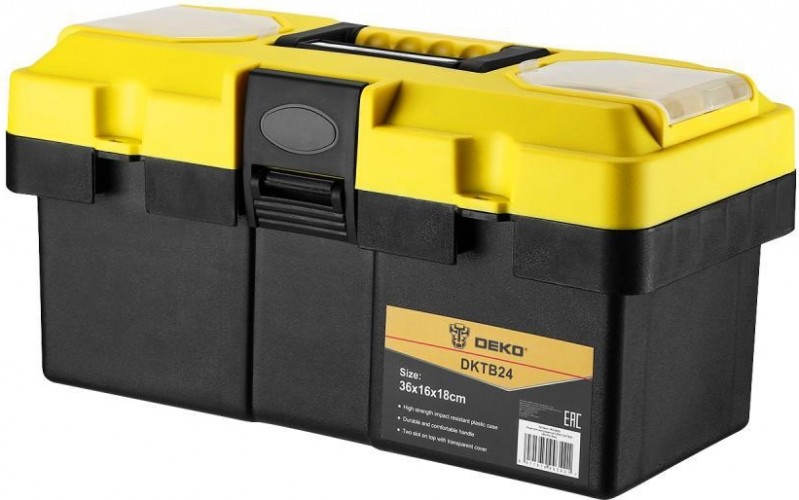 Ящик для инструмента DEKO DKTB24 (36x16x18см) 065-0829 - изображение 3