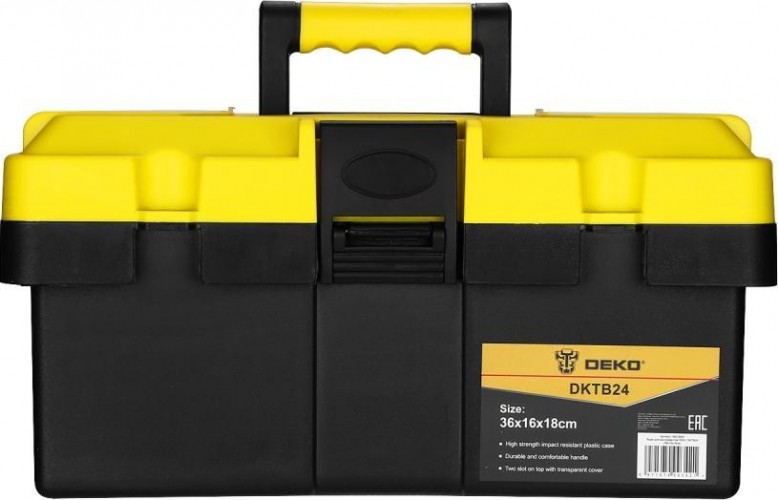 Ящик для инструмента DEKO DKTB24 (36x16x18см) 065-0829 - изображение 2