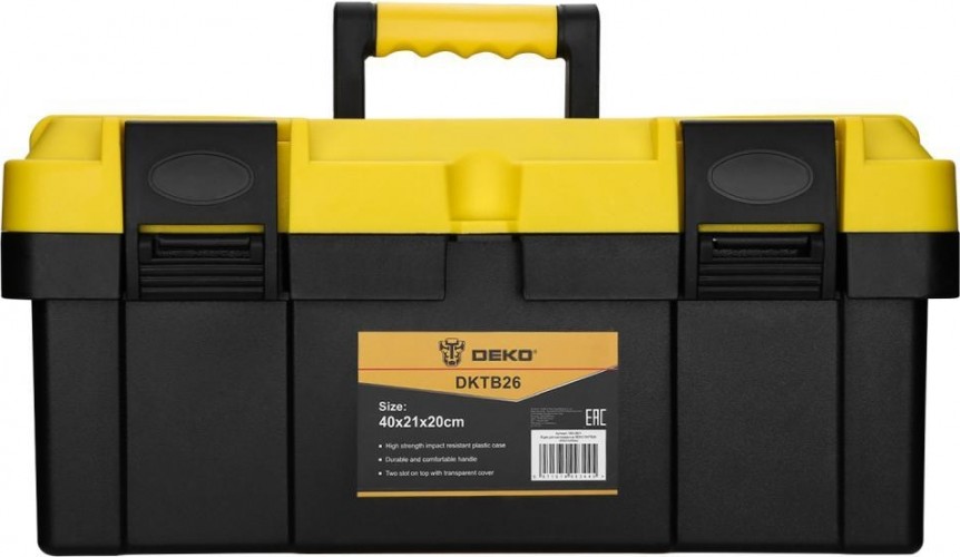 Ящик для инструмента DEKO DKTB26 (40х21х20см) 065-0831 - изображение 2