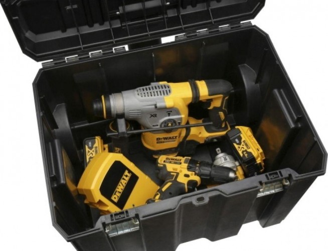 Ящик для инструмента DeWALT TSTAK модуль dw ip54-глубокий с колесами DWST83347-1 - изображение 5