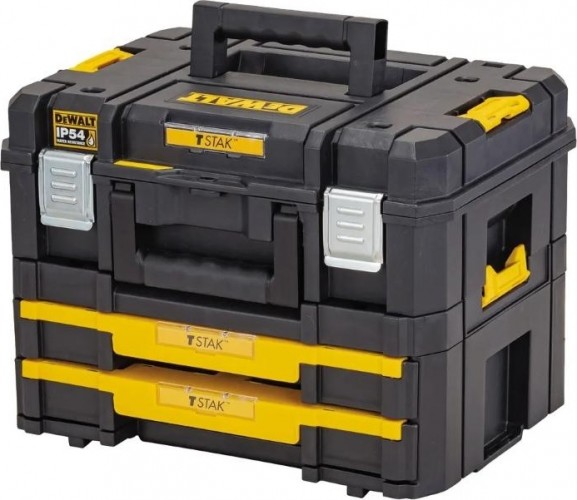 Ящик для инструмента DeWALT TSTAK комплект из 2-х модулей dw ii+iv DWST83395-1