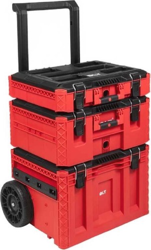 Ящик для инструмента DLT серия RED PRO №1 dlt, (кейс №5, кейс №4, кейс-тележка №2) 4050 - изображение 5
