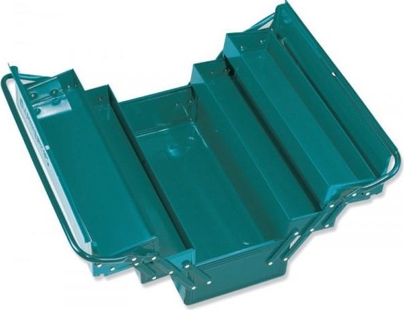 Ящик для инструмента JONNESWAY C-3DH2 (CPR-3DH2) с 3-ех полочный, портативный 470*220*35 047044 - изображение 2