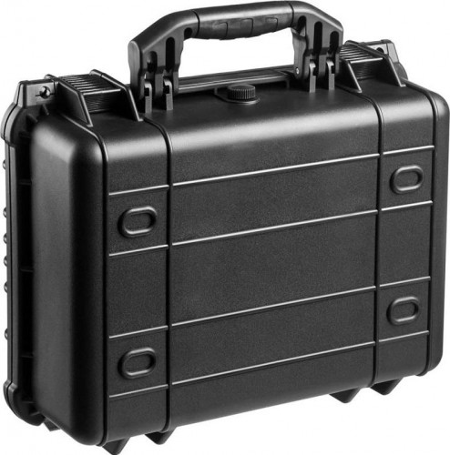 Ящик для инструмента KRAFTOOL "PANZER" ударопрочный пластиковый, степень защиты ip55, 16" 38251-16 - изображение 2