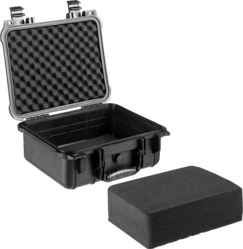 Ящик для инструмента KRAFTOOL "PANZER" ударопрочный пластиковый, степень защиты ip55, 13" 38251-13 - изображение 5