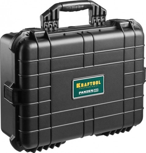 Ящик для инструмента KRAFTOOL "PANZER" ударопрочный пластиковый, степень защиты ip55, 20" 38251-20