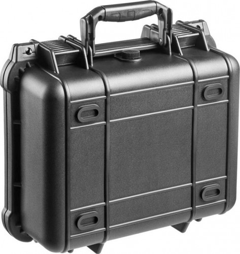 Ящик для инструмента KRAFTOOL "PANZER" ударопрочный пластиковый, степень защиты ip55, 13" 38251-13 - изображение 2