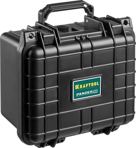 Ящик для инструмента KRAFTOOL "PANZER" ударопрочный пластиковый, степень защиты ip55, 10" 38251-10