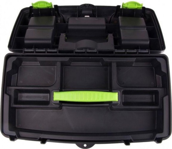 Ящик для инструмента СИБРТЕХ 18 ”, с органайзерами 90808 - изображение 3