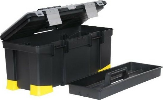 Ящик для инструмента STANLEY TB WITH TPR CORNERS AND ALU LATCHES 22" 1-97-512 1-97-512 - изображение 4