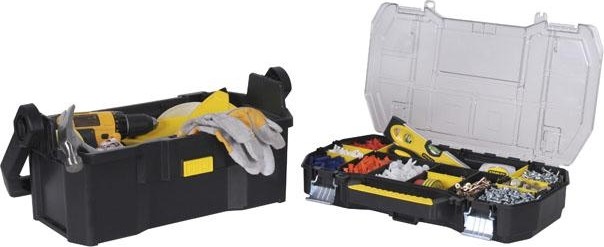 Ящик для инструмента STANLEY TOTE + ORG BLK/ST.YEL 24" 1-97-514 1-97-514 - изображение 5