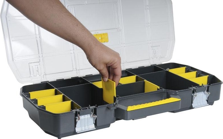 Ящик для инструмента STANLEY TOTE + ORG BLK/ST.YEL 24" 1-97-514 1-97-514 - изображение 3