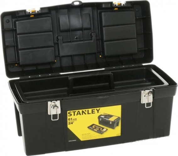 Ящик для инструмента STANLEY 2000 METAL LATCH TOOLBOX 24" 1-92-067 1-92-067 - изображение 3