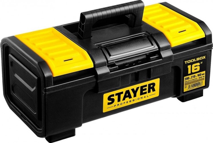 Ящик для инструмента STAYER TOOLBOX-16 пластиковый, professional 38167-16