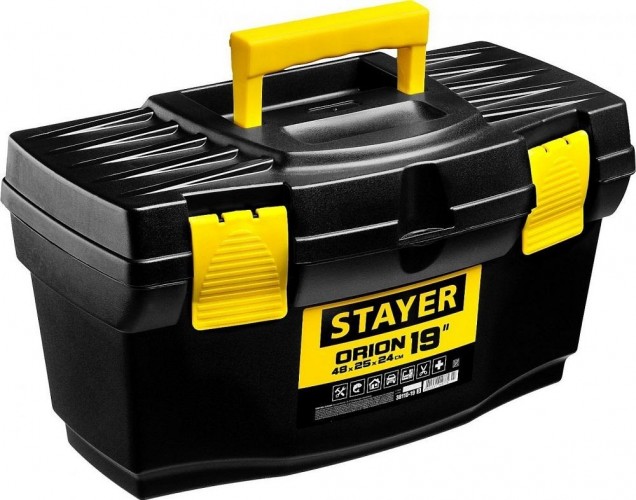 Ящик для инструмента STAYER ORION-19 пластиковый, 38110-18_z03