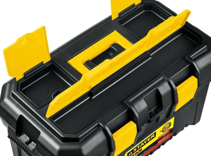 Ящик для инструмента STAYER TITAN-22 пластиковый, 38016-22 - изображение 3