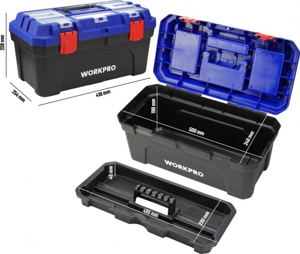 Ящик для инструмента WORKPRO WP283002 20" - изображение 5