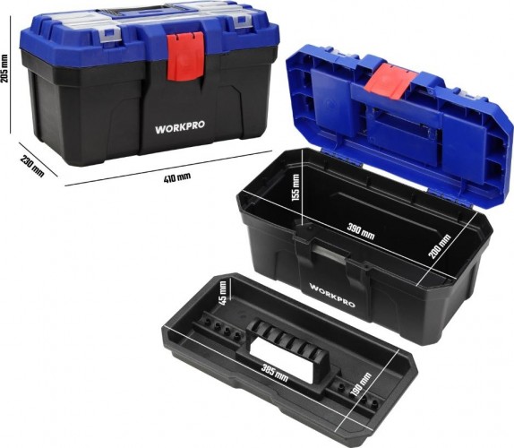 Ящик для инструмента WORKPRO WP283001 16" - изображение 5