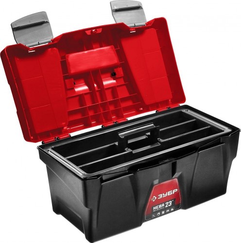 Ящик для инструмента ЗУБР НЕВА-23 пластиковый, 38323-23 - изображение 2