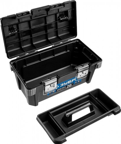 Ящик для инструмента ЗУБР УМЕЛЕЦ-20 пластиковый, профессионал 38141-20_z01 - изображение 4