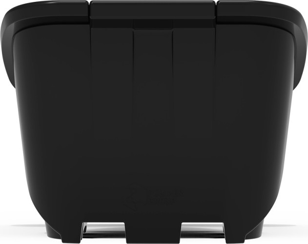 Ящик для песка и химикатов POLIMER GROUP 400 л с крышкой черный - изображение 3