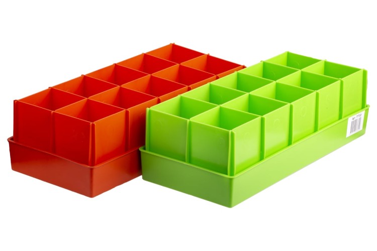 Ящик для рассады Amigo 77710 40х17х5 см 10 ячеек