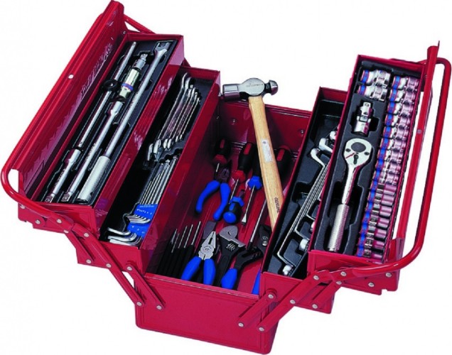 Ящик с инструментом KING TONY 902-065MR01 раскладной